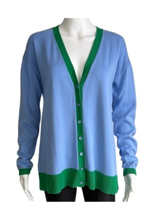 Talbots Sweaters - Talbots Colorblock Cardigan – Size S